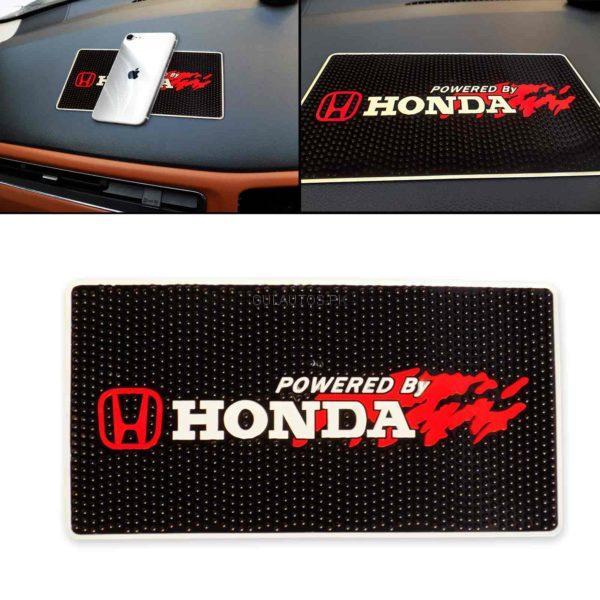Buy "Powered By Honda" Anti-Slip Dashboard Mat - GulAutos.PK